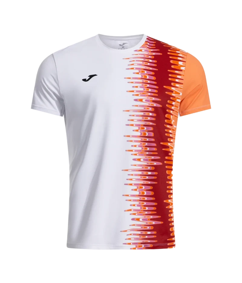Camiseta Joma Smash White Orange 2026