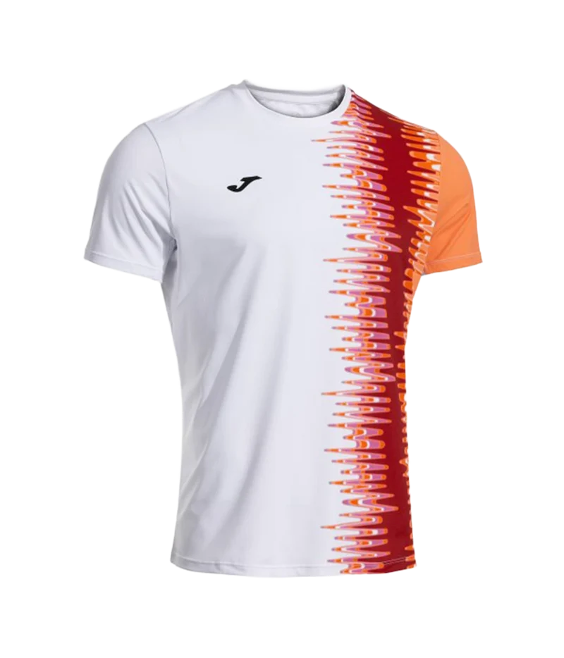 Camiseta Joma Smash White Orange 2026
