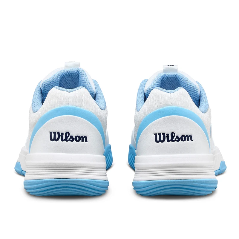 Wilson Women's Courtglide Padel Shoes White Airy Blue