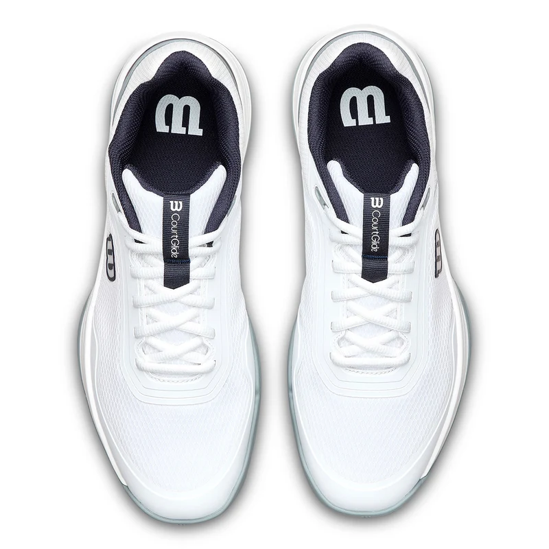 Wilson Men's Courtglide Padel Shoes White Navy Blazer