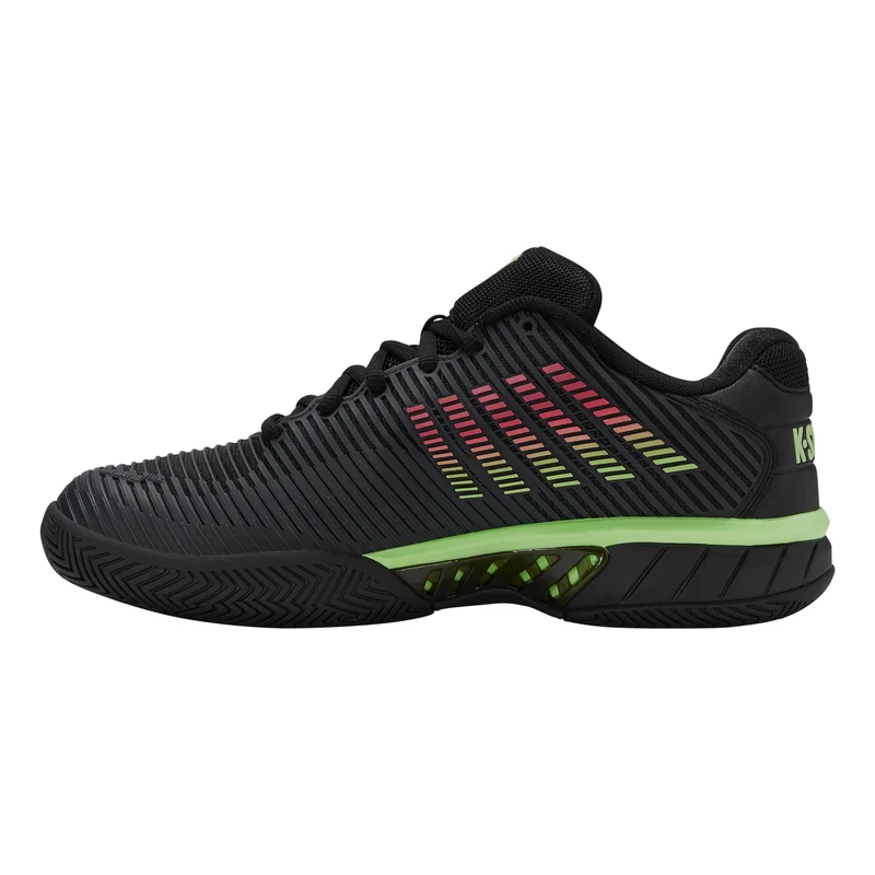 Hypercourt Express 2 Allcourtschuh Herren-Schwarz,Neongrün