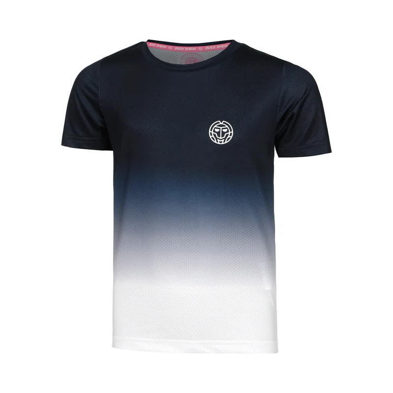 Crew Gradiant T-Shirt Jungen-Dunkelblau,Weiß
