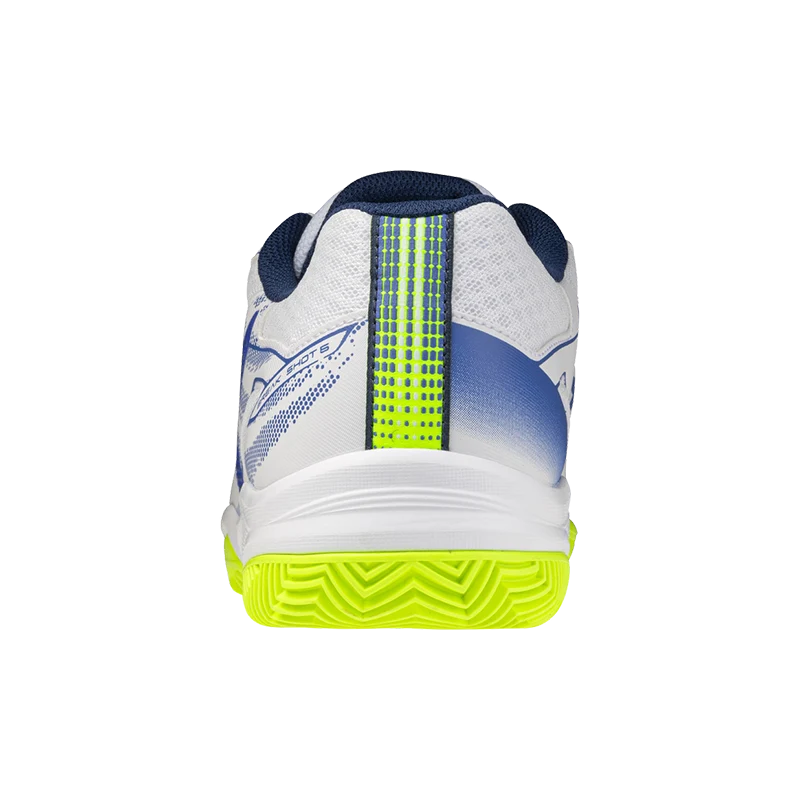 Zapatillas Mizuno Break Shot 5 CC Blanco/Amarillo 2026