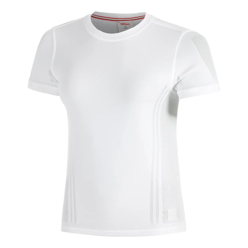 Pro Seamless T-Shirt Damen-Weiß