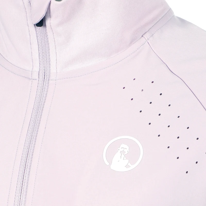 Mind Return Trainingsjacke Damen-Flieder,Weiß