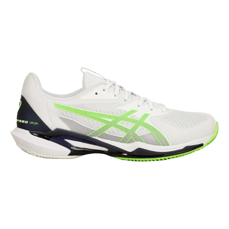 Solution Speed FF3 Sandplatzschuh Herren - weiß, neongrün