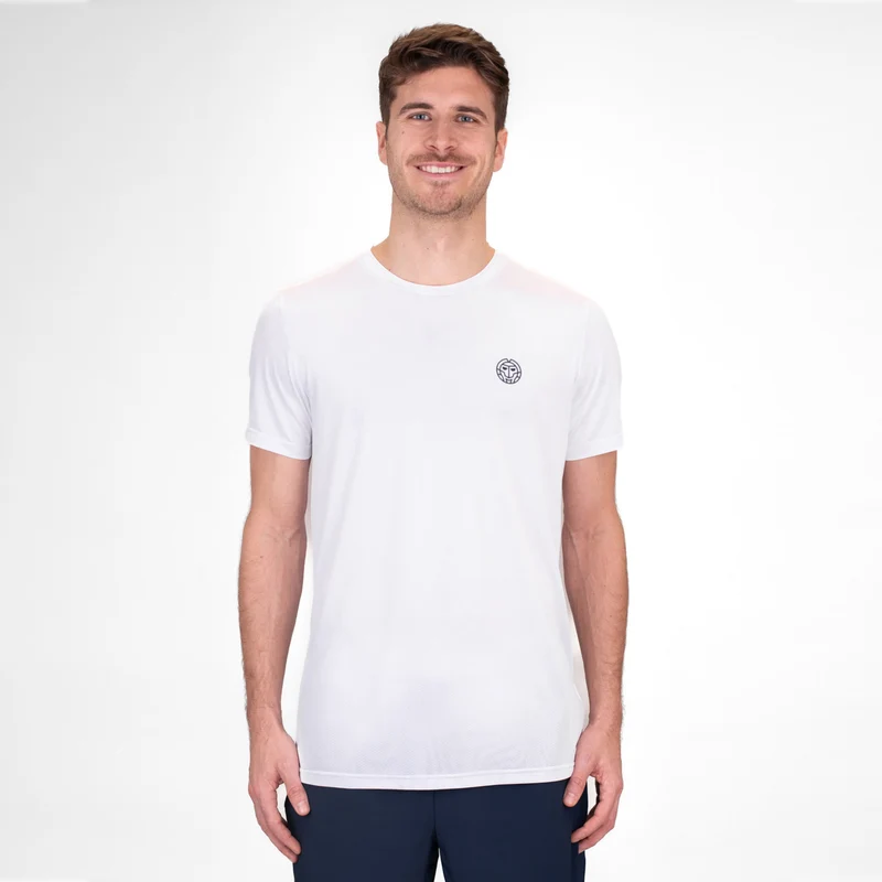Crew T-Shirt Herren-Weiß