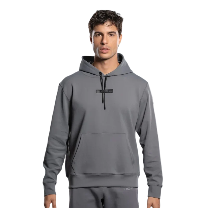Sudadera NOX Street Hombre Steel Grey 2026