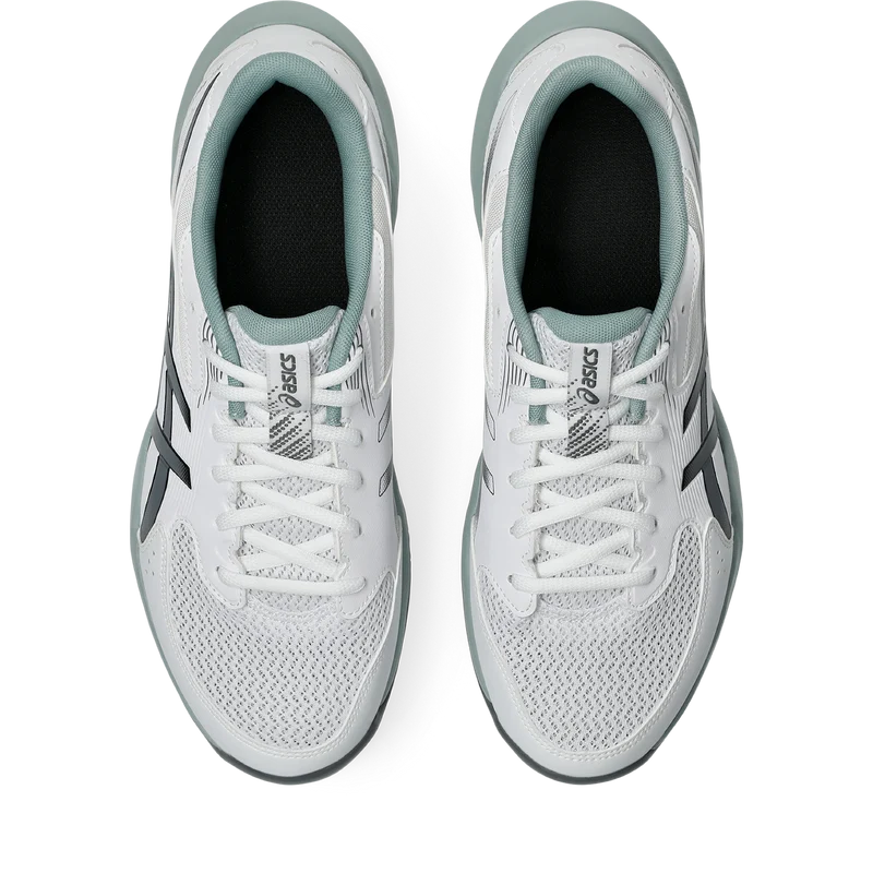 Asics Men's Gel Rocket 12 Indoor Court Shoes White Steel Grey