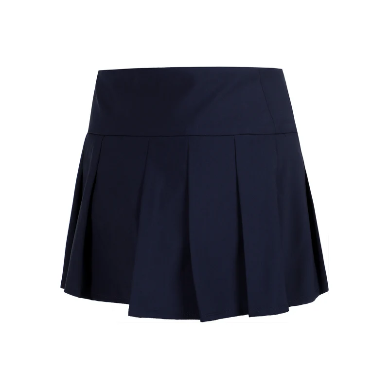 Pleated Rock Damen-Schwarz