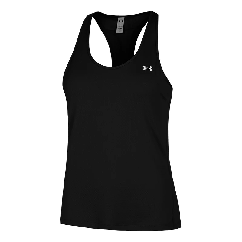 Tech Mesh Racer Tank-Top Damen-Schwarz
