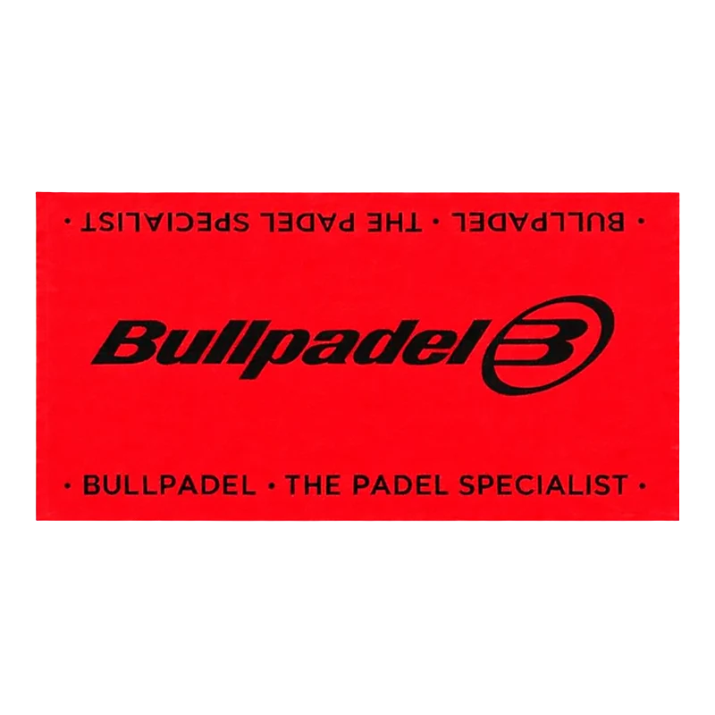 Toalla Bullpadel 100x50 Rojo 2026