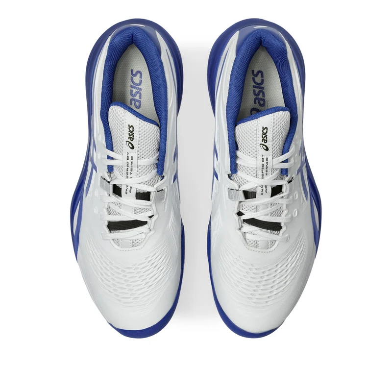 Gel-Resolution X Sandplatzschuh Herren - weiß, dunkelblau