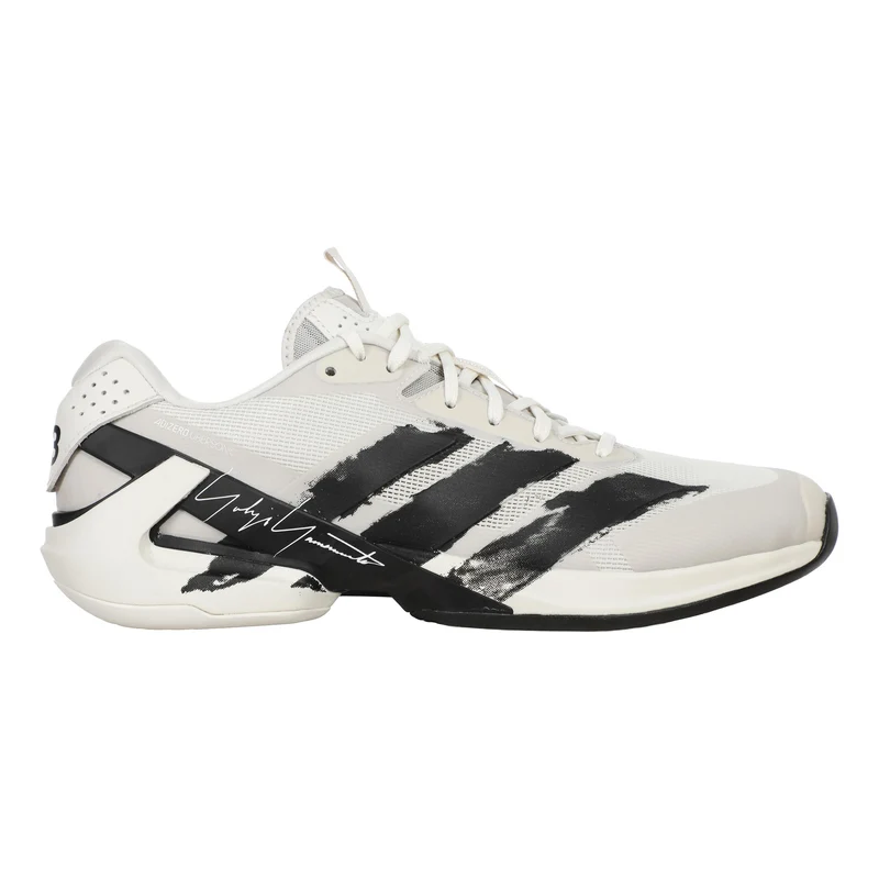 Y-3 Adizero Ubersonic 5 Allcourtschuh Herren - weiß, schwarz