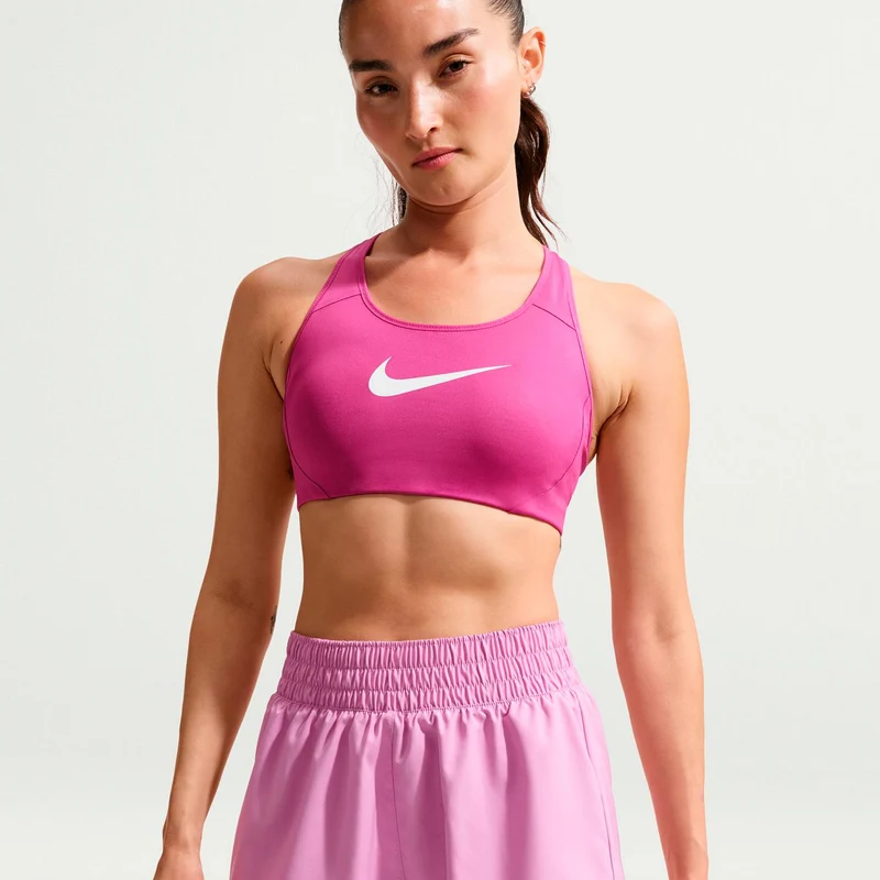 Dri-Fit One High Rise 2in1 3in Shorts Damen - flieder, weiß