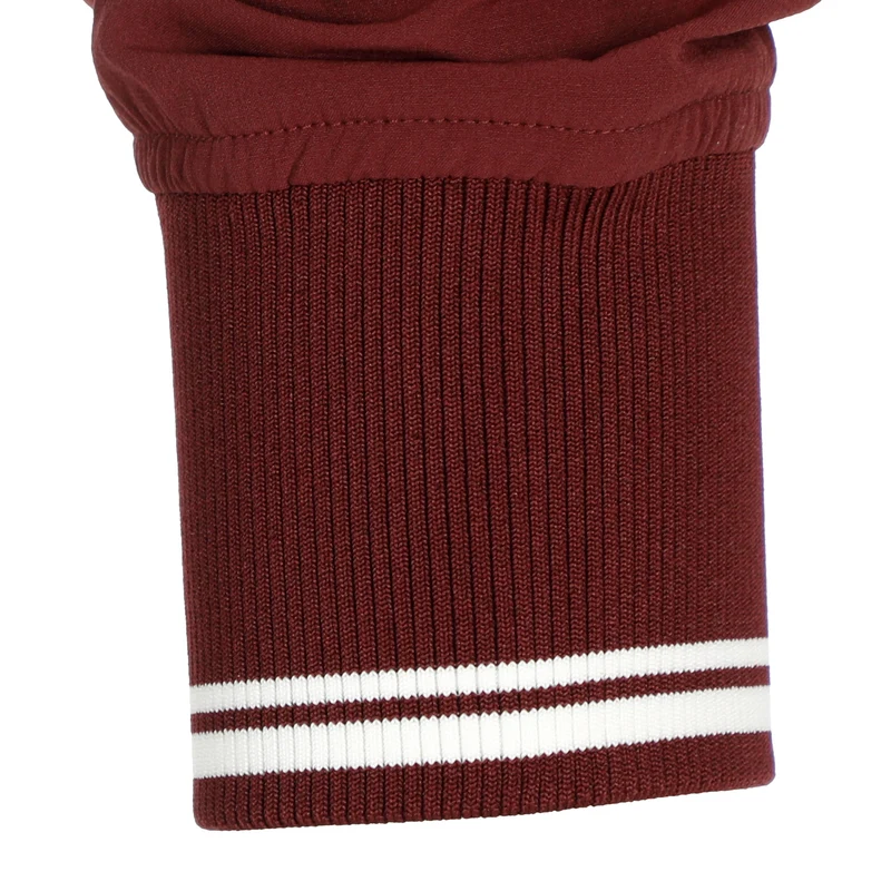 Davenport Woven Popover Sweatshirt Damen - berry