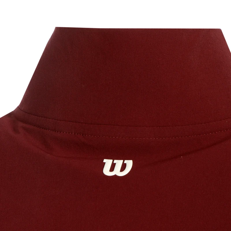 Davenport Woven Popover Sweatshirt Damen - berry