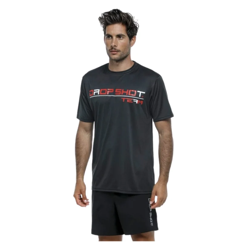 DROP SHOT TEAM 20 MEN NEGRO/ROJO (Camiseta)