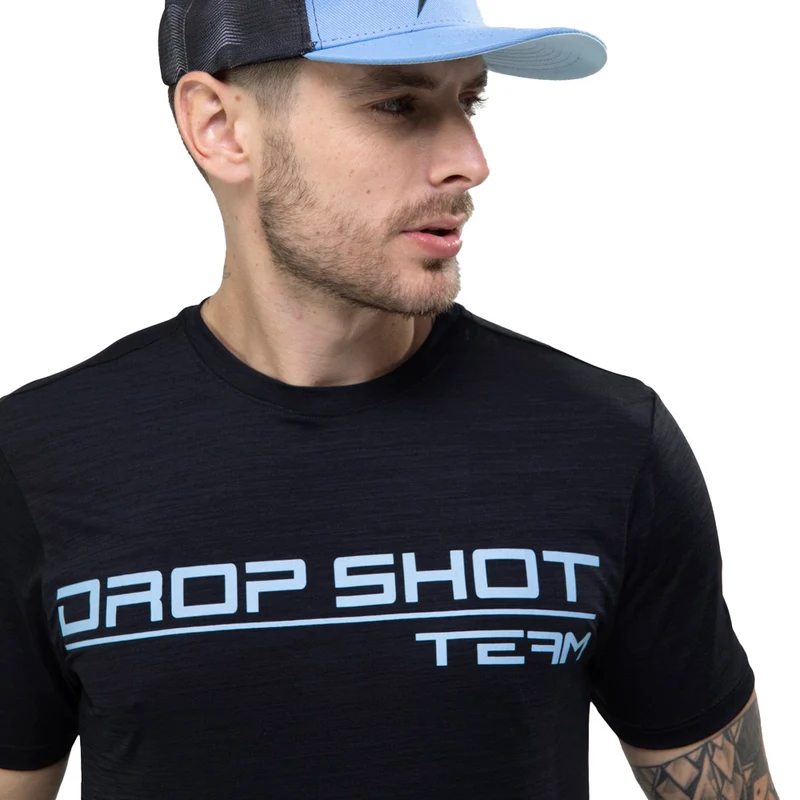 DROP SHOT TEAM 20 MEN NEGRO/AZUL (Camiseta)