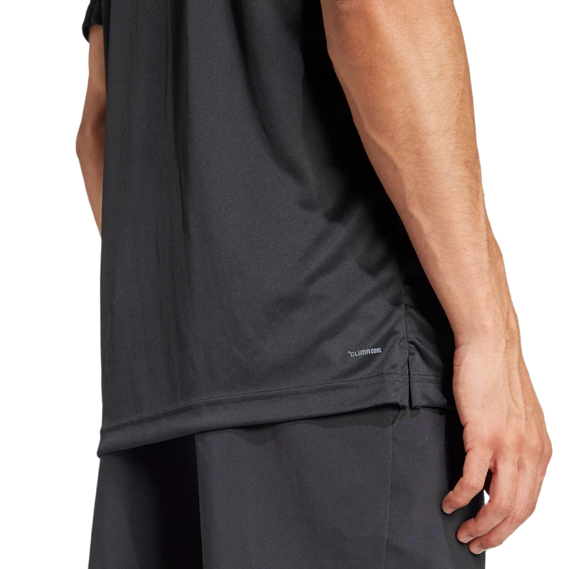 Adidas Men's Club 3 Stripe Tee - Black