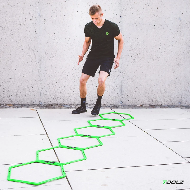 Agility Grid Beinarbeitsset-Grün