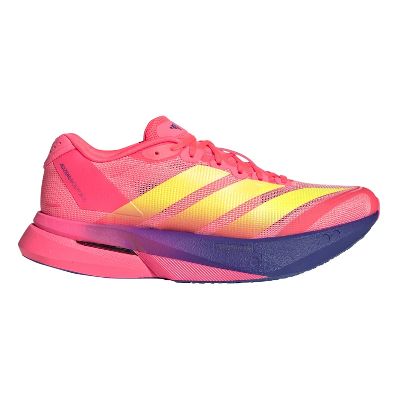 adizero Boston 13 Berlin Wettkampfschuh Damen - rot, gelb