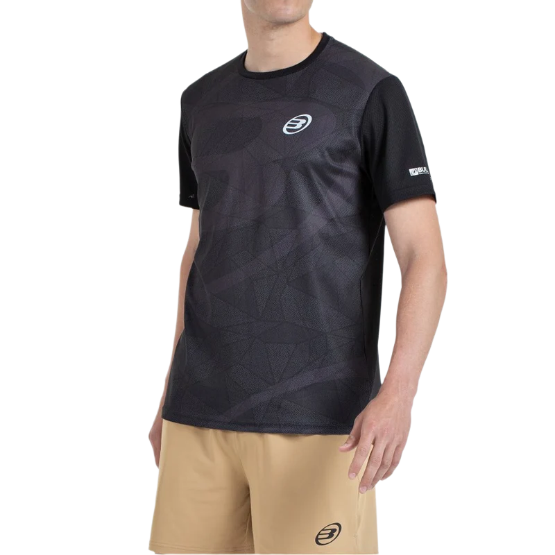 Camiseta Bullpadel Castil Negro 2026