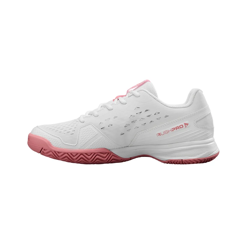 Rush Pro Allcourtschuh Kinder-Weiß,Mauve
