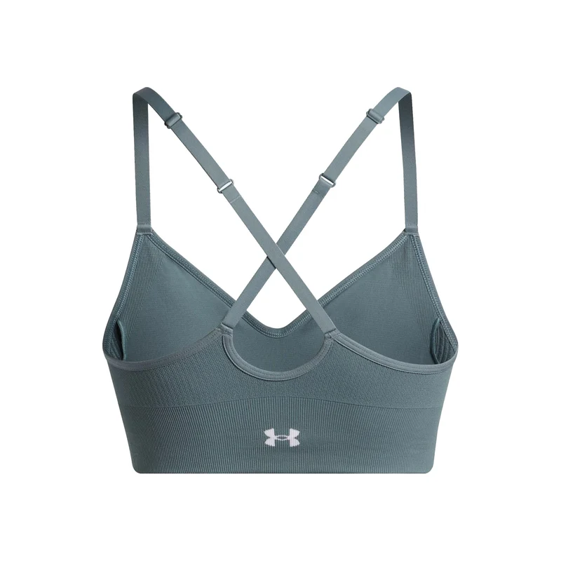 Vanisheamle Low Sport-BH Damen - blau, weiß