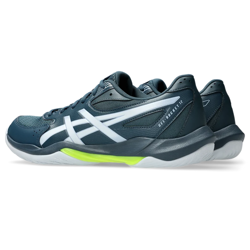 Asics Men's Gel Rocket 12 Indoor Court Shoes Raw Indigo