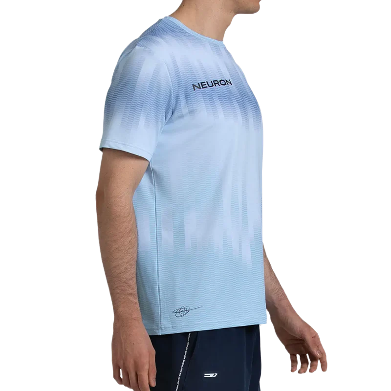 Camiseta Bullpadel Chingotto 26V Azul Glaciar 2026