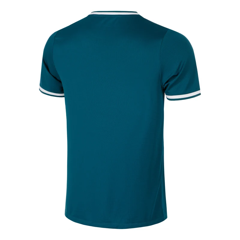 Create Break Ringer T-Shirt Herren-Petrol,Weiß