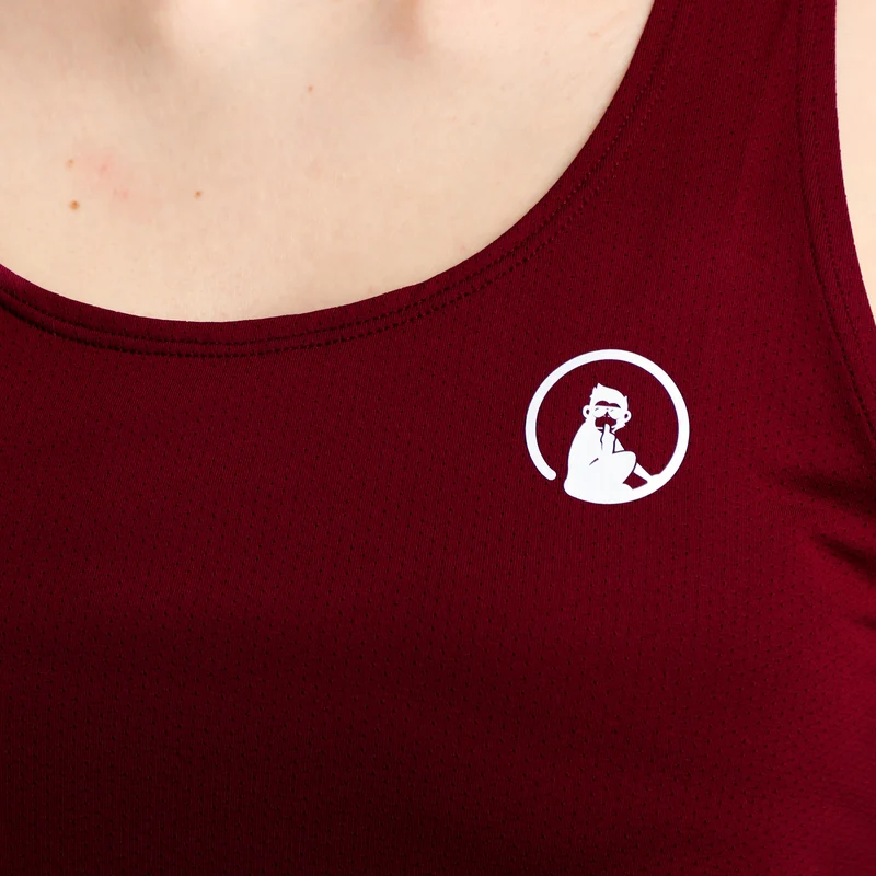 Endlessly Serve & Volley 2.0 Tank-Top Damen-Weinrot,Mehrfarbig
