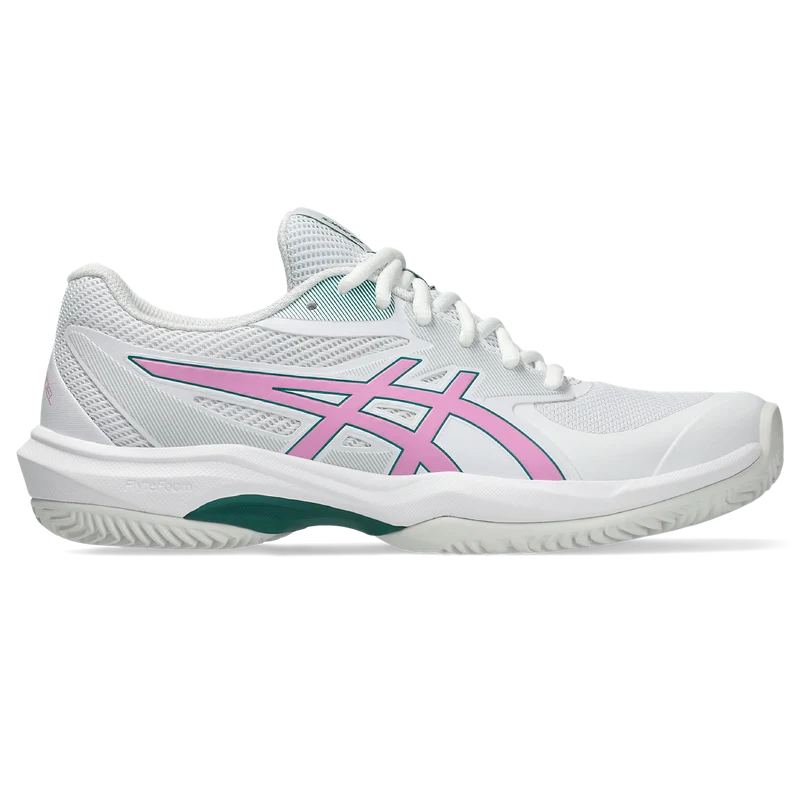 Asics Women's Game FF Padel Shoes White Bubblegum