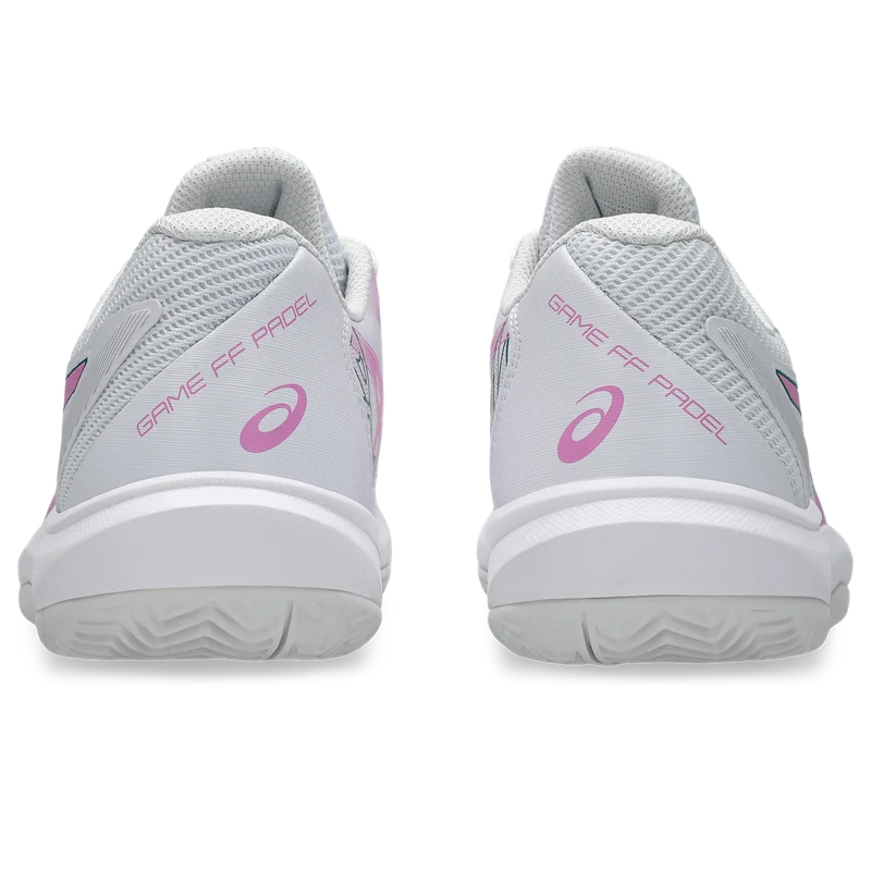 Asics Women's Game FF Padel Shoes White Bubblegum