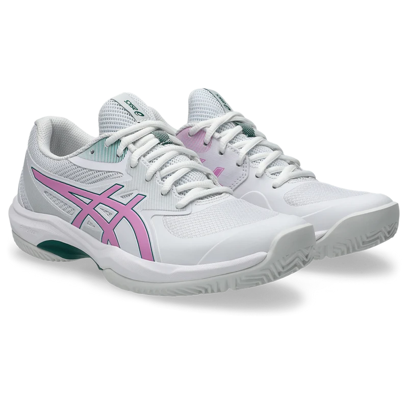 Asics Women's Game FF Padel Shoes White Bubblegum