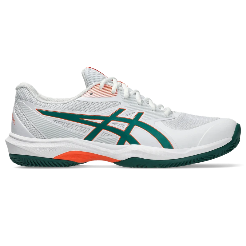 Asics Men's Game FF Padel Shoes White Jewel Green