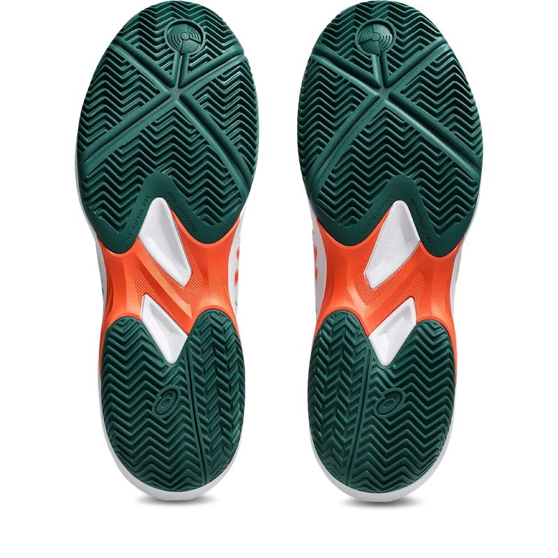 Asics Men's Game FF Padel Shoes White Jewel Green