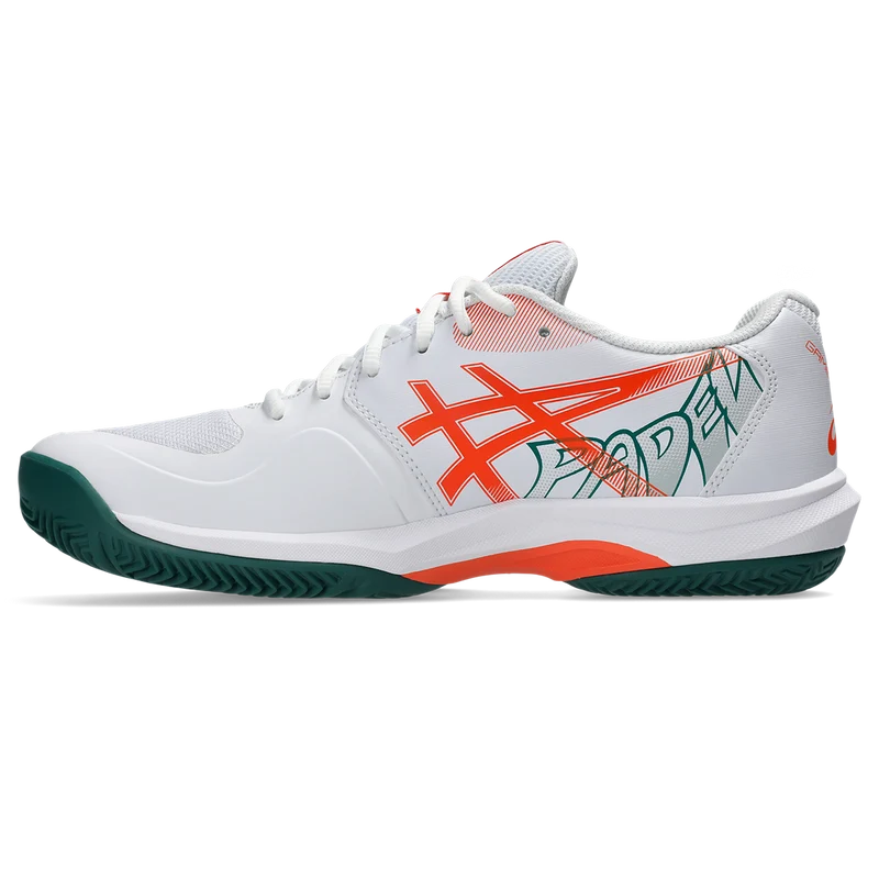 Asics Men's Game FF Padel Shoes White Jewel Green