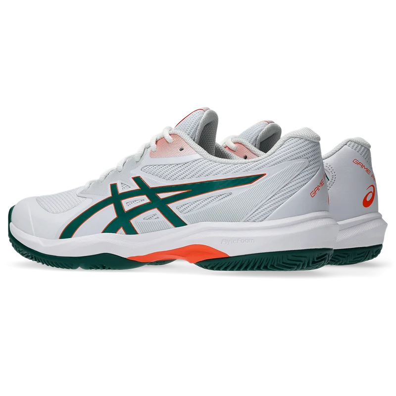 Asics Men's Game FF Padel Shoes White Jewel Green
