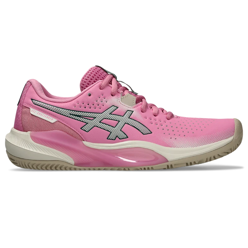 Asics Women's Gel Challenger 15 Padel Shoes Bubblegum Soft Oat