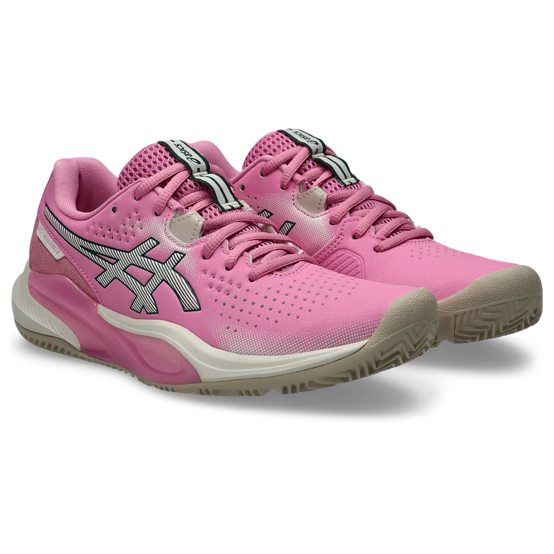 Asics Women's Gel Challenger 15 Padel Shoes Bubblegum Soft Oat