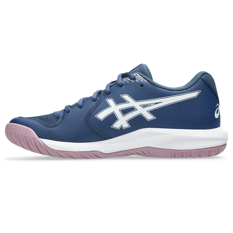 Asics Women's Gel Dedicate 9 Tennis Shoes Independence Blue White