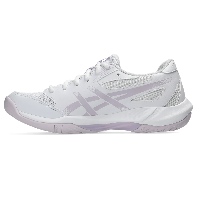 Asics Women's Gel Rocket 12 Indoor Court Shoes White Dahlia