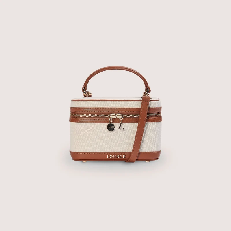 Arlowe Box-Tasche - Beige