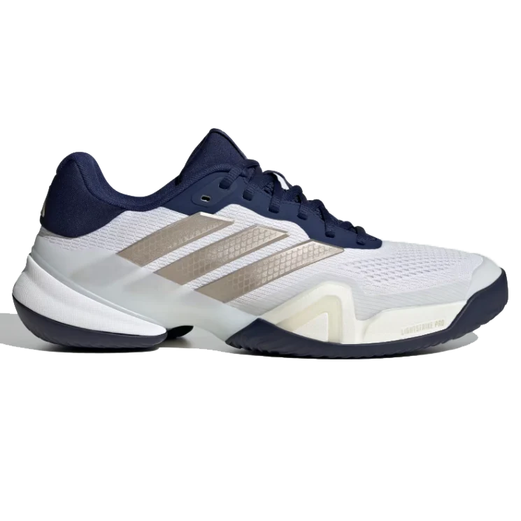 Adidas Men's Barricade 14 Tennis Shoes White Navy