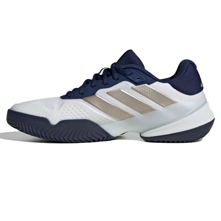 Adidas Men's Barricade 14 Tennis Shoes White Navy