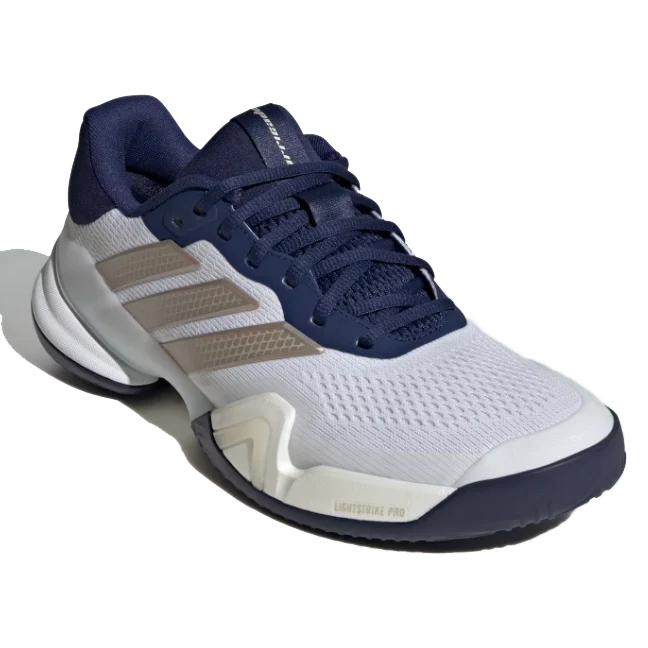 Adidas Men's Barricade 14 Tennis Shoes White Navy