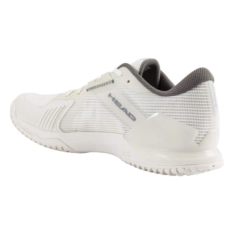 HEAD Men's Sprint Pro 4.0 Tennis Shoes Chalk White Dark Grey