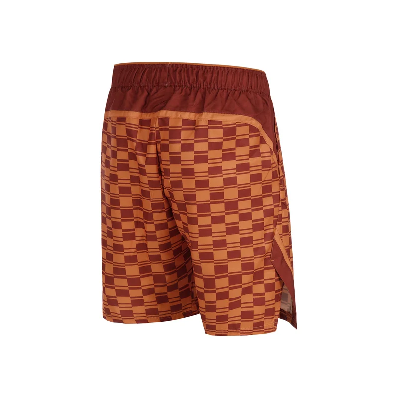 Court Dri-FIT Victory High Rise 9in All Over Print Shorts Herren-Orange,Braun